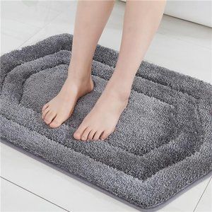 Extra Thick Bath Rugs for Bathroom - Anti-Slip Bath Mats Soft Plush Yarn Shaggy